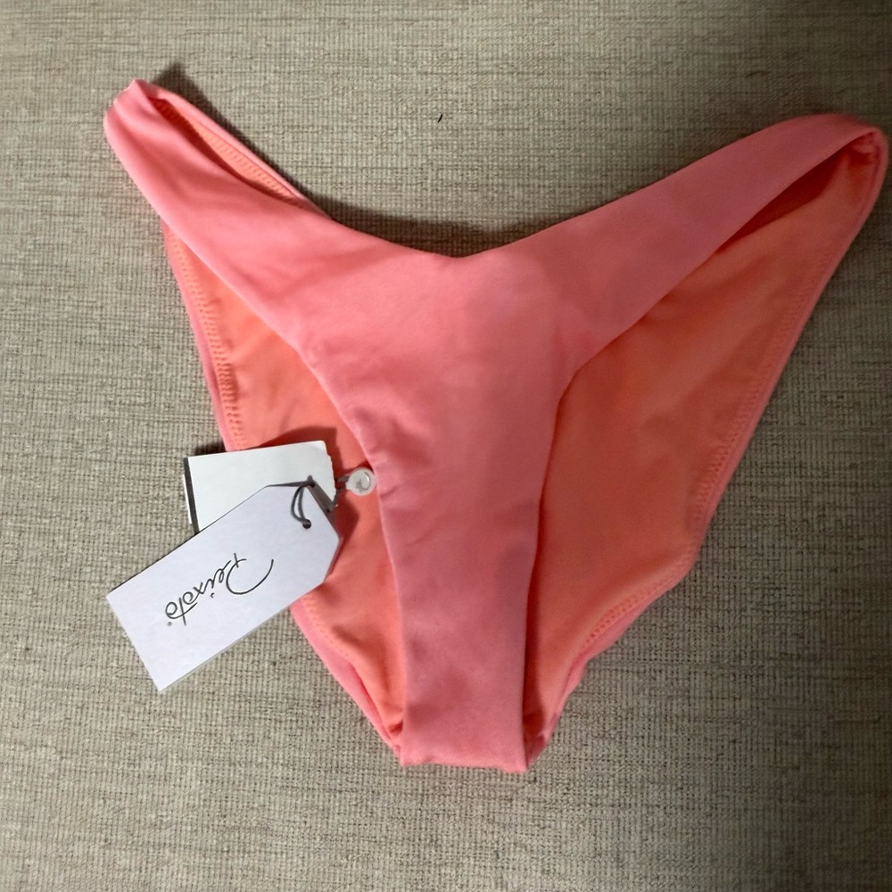 NWT medium Peixota Pink Bikini Bottom